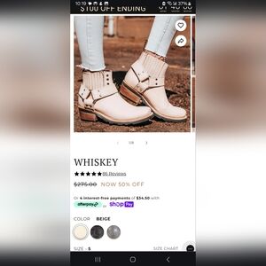 Freebird by Steven Beige Ankle Boots